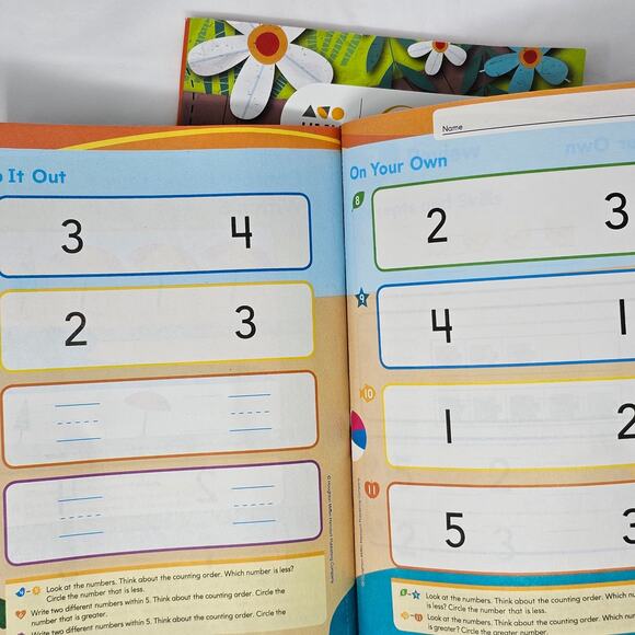 HMH Into Math Kindergarten Student Workbooks Modules 1-6 Homeschool Classroom - Picture 5 of 11
